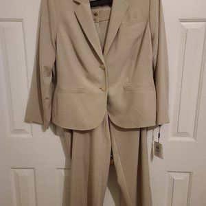Calvin Klein Khaki Suit